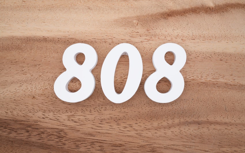 808 angel number