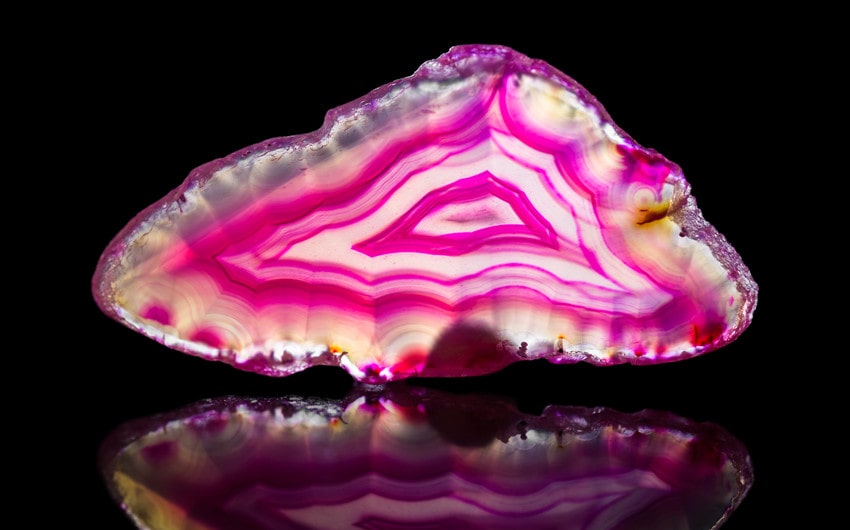 pink agate