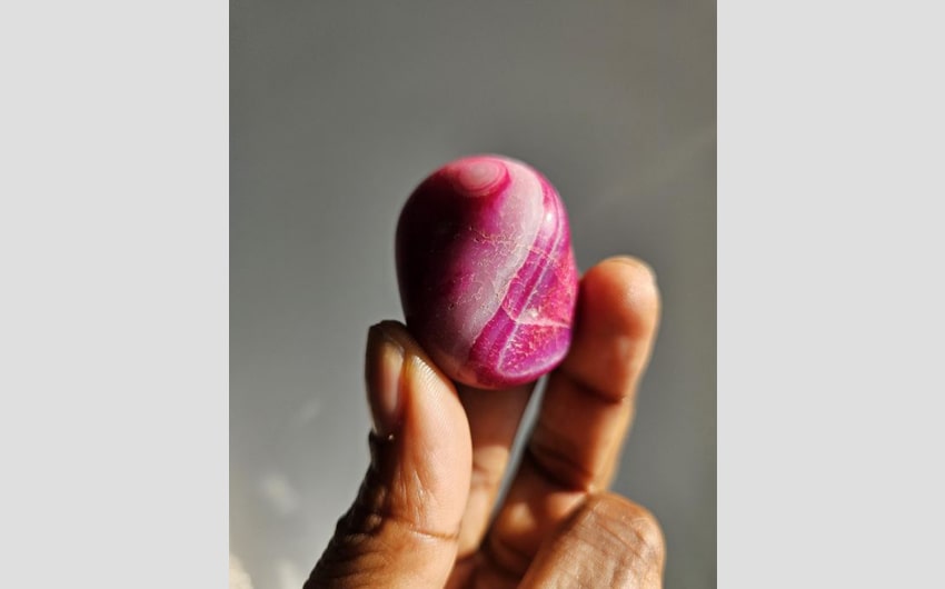 pink agate